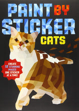 Load image into Gallery viewer, Paint by Sticker Book-Cats