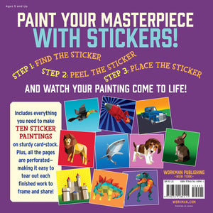 Paint by Sticker Kids Sticker Book