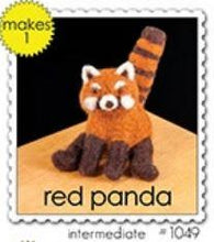 Load image into Gallery viewer, Woolpets Red Panda Wool Felting Kit