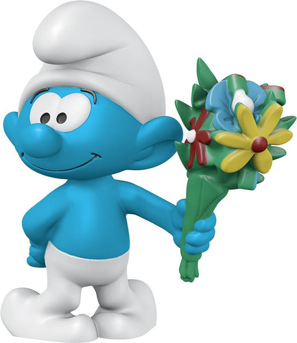 Schleich Smurfs Smurf with Bouquet
