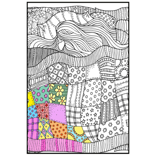 Joy of Coloring Contemporary Adult Coloring Posters
