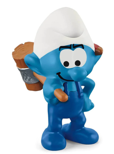 Schleich Handy Smurf Toy Figure