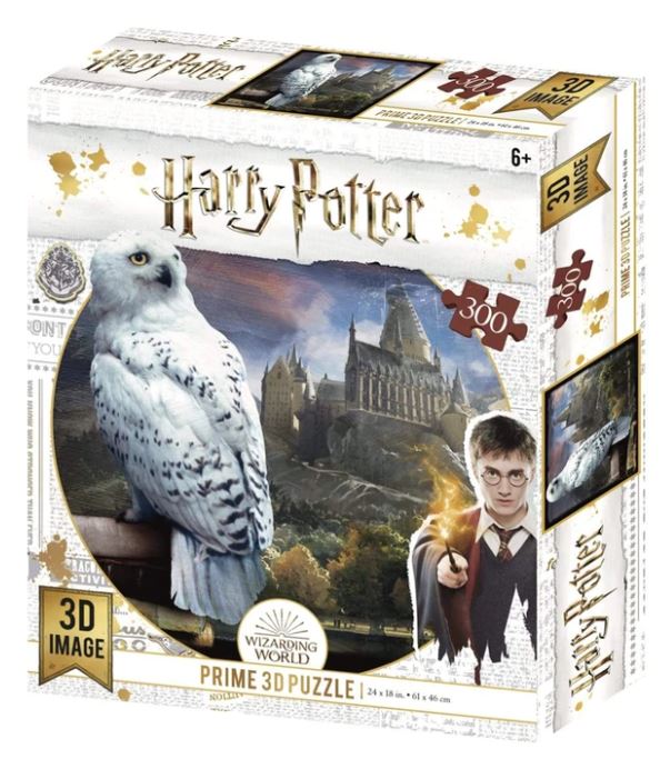 Lenticular 3D Puzzle: Harry Potter Hedwig the Owl