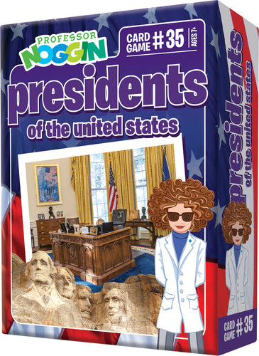 Professor Noggin's Presidents of the US Card Game