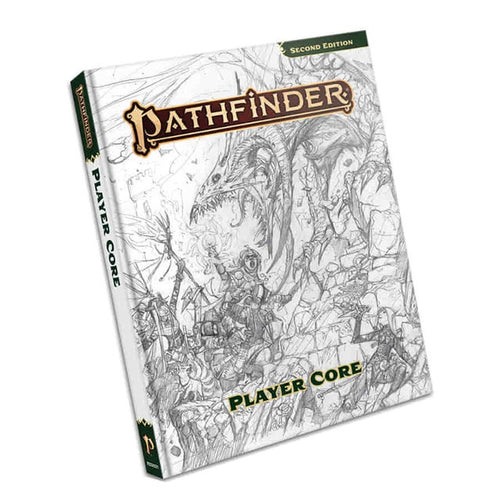 Pathfinder RPG 2nd Edition Player Core Sketch Cover
