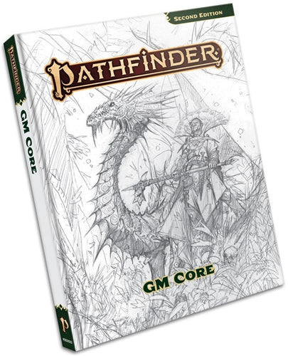 Pathfinder RPG 2nd Editon GM Core Sketch Cover