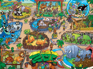 101 Things to Spot - At the Zoo 100pc Puzzle