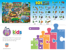 Load image into Gallery viewer, 101 Things to Spot - At the Zoo 100pc Puzzle