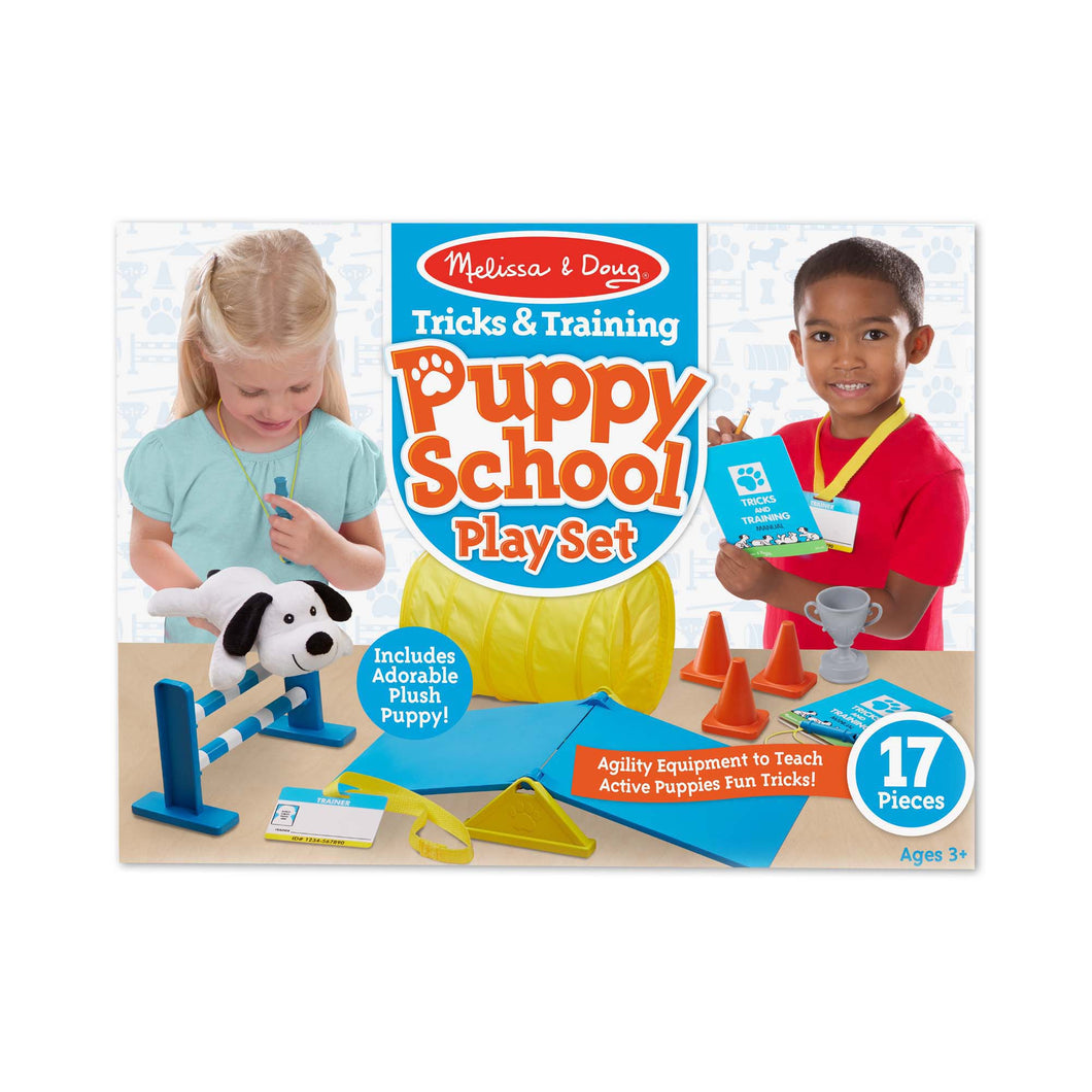Melissa & Doug Tricks & Training Puppy School Play Set