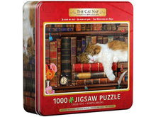 Load image into Gallery viewer, Eurographics The Cat Nap 1000pc Jigsaw Puzzle Tin