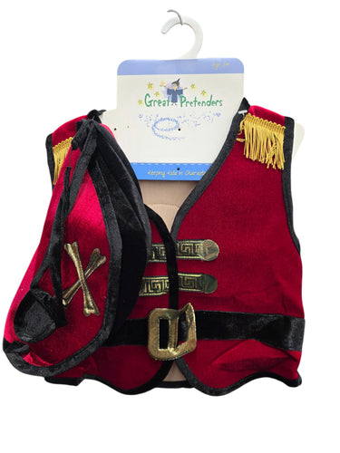 Great Pretenders Pirate Costume Size Medium