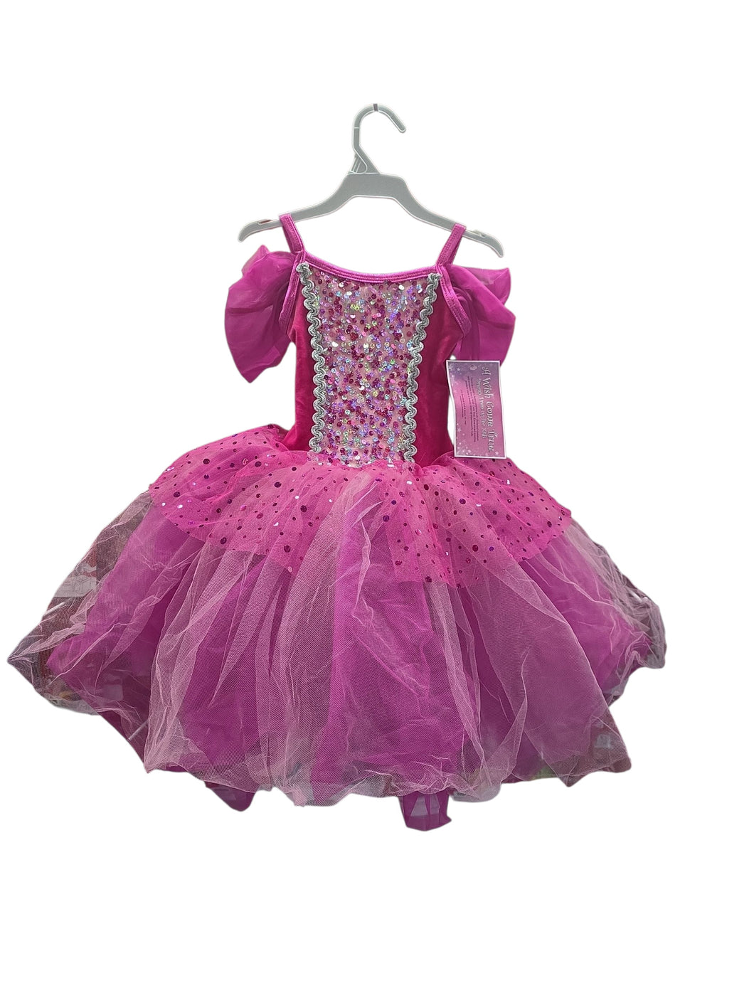 Amelia Pink Sequins Ballet Dress