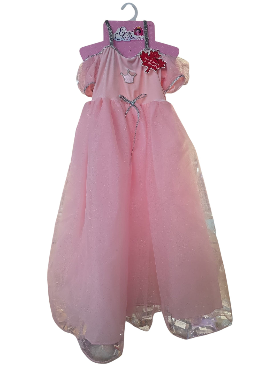 Great Pretenders Princess Glitter Dress (Pink)(M)