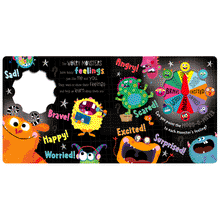 Load image into Gallery viewer, The Very Hungry Worry Monsters Mood O Meter Board Book