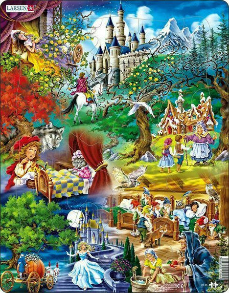 Grimms Fairy Tales 33 Piece Children's Educational Jigsaw Puzzle