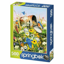 Load image into Gallery viewer, Springbok Bluebirds 500 Piece Jigsaw Puzzle
