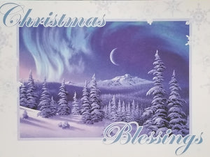 Christmas Blessings Embossed Christmas Cards-81147