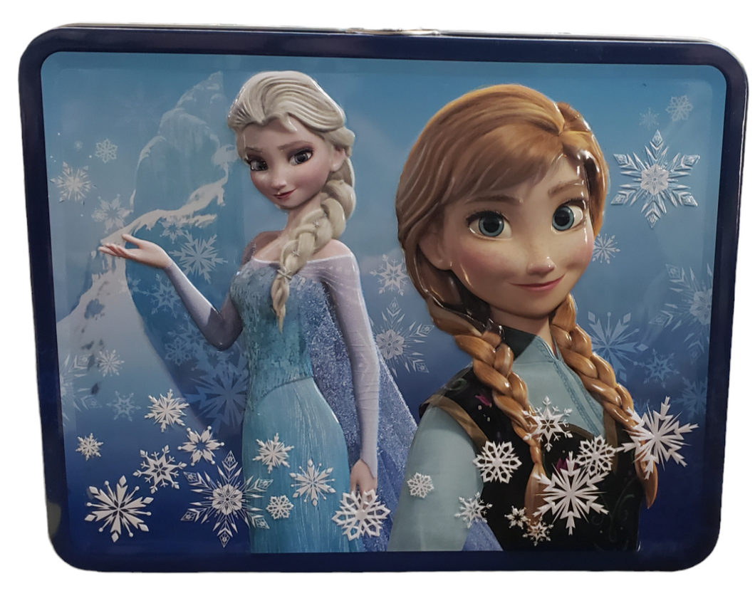 The Tin Box Company Frozen Large Blue Carry All