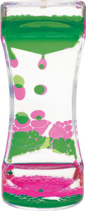 Pink & Green Liquid Motion Bubbler