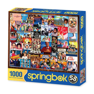 Springbok What's On TV 1000pc JIGSAW PUZZLE
