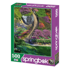 Load image into Gallery viewer, Springbok Garden Stairway- 500pc Jigsaw Puzzle