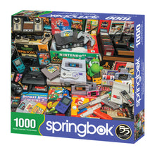 Load image into Gallery viewer, Springbok GAMER&#39;S TROVE 1000pc JIGSAW PUZZLE