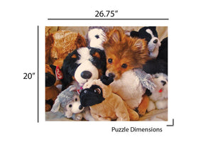 Springbok Playtime Puppies-400 pc Jigsaw Puzzle