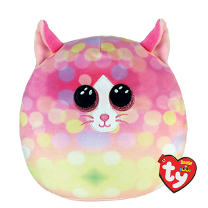 TY Squishy Beanies Sonny the Pastel Cat 10"