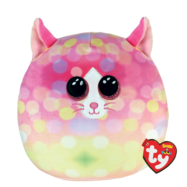 TY Squishy Beanies Sonny the Pastel Cat 10