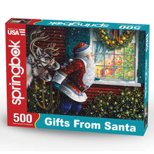 Load image into Gallery viewer, Springbok Gifts From Santa 500pc Jigsaw Puzzle