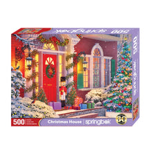 Load image into Gallery viewer, Springbok CHRISTMAS HOUSE 500pc Puzzle