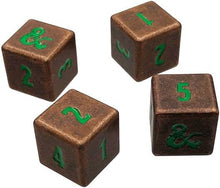 Load image into Gallery viewer, UP D &amp; D Heavy Metal D6 Dice Copper