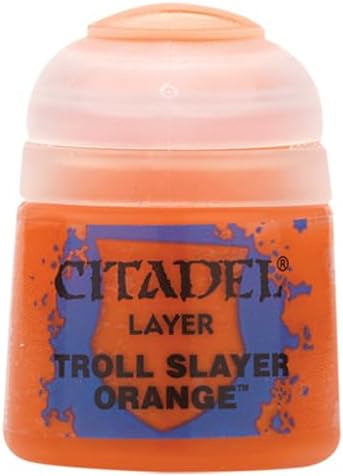 Citadel Colour TROLL SLAYER ORANGE LAYER PAINT 12ML #22-03