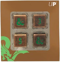Load image into Gallery viewer, UP D &amp; D Heavy Metal D6 Dice Copper