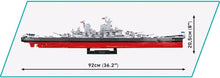 Load image into Gallery viewer, COBI Toys Historical Collection World War II Iowa-Class Battleship, 4-in-1 Executive Edition Model, 2685 pieces