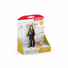 Load image into Gallery viewer, Schleich Harry Potter Hermione and Crookshanks Toy Figures