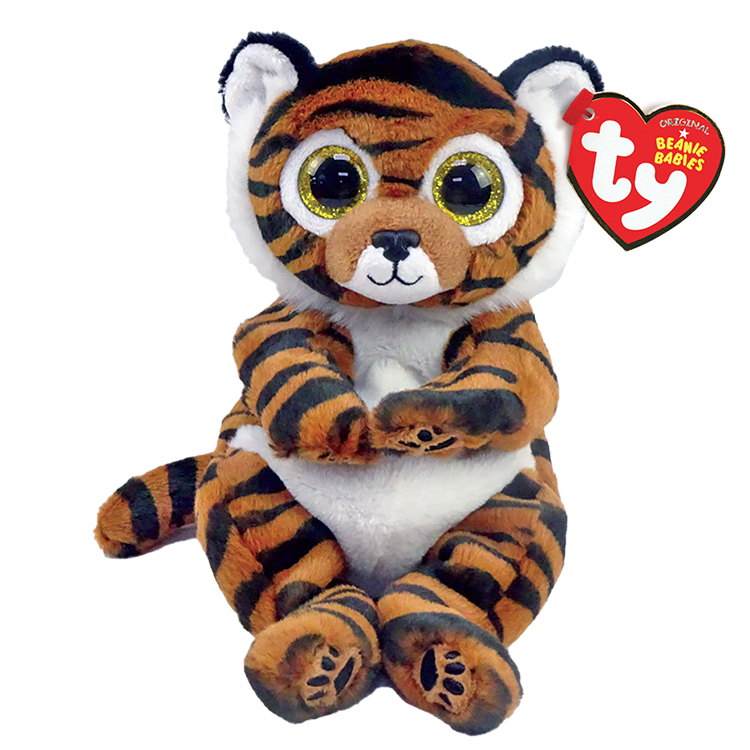TY Beanie Bellies Clawdia the Tiger 8