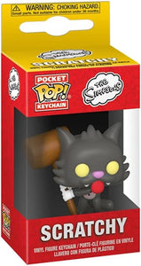 Funko POP Keychains: Simpsons- Scratchy