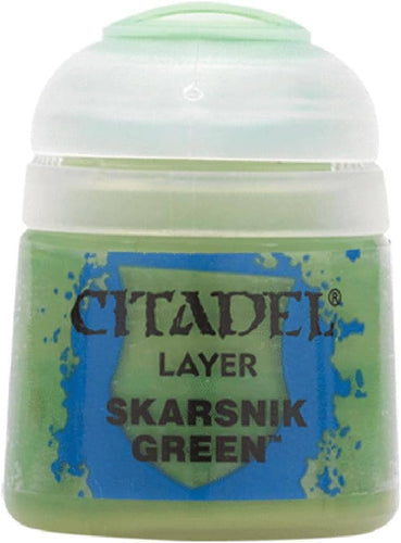 CITADEL COLOUR LAYER: SKARSNIK GREEN 12ML #22-26