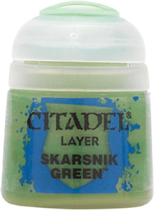 CITADEL COLOUR LAYER: SKARSNIK GREEN 12ML #22-26