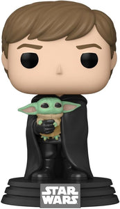 Funko Pop Star Wars: Mandalorian: Luke with Child