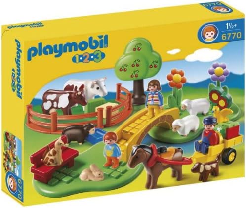 Playmobil 1.2.3 Countryside Play Set