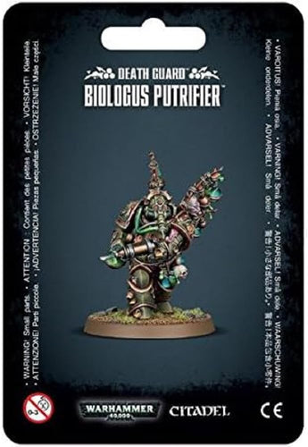 Warhammer 40k Death Guard Biologus Putrifier #43-24