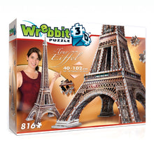 Load image into Gallery viewer, Wrebbit 3d The Eiffel Tower 3D Puzzle