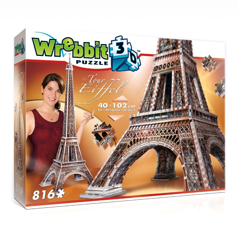 Wrebbit 3d The Eiffel Tower 3D Puzzle