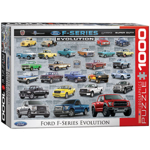 Ford F- Series Truck Evolution 1000pc Puzzle