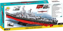 Load image into Gallery viewer, COBI Toys Historical Collection World War II Iowa-Class Battleship, 4-in-1 Executive Edition Model, 2685 pieces