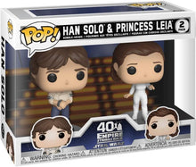 Load image into Gallery viewer, Star Wars Funko Pop Han Solo &amp; Leia