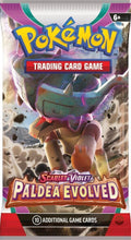 Load image into Gallery viewer, Pokemon Scarlet &amp; Violet Paldea Evolved Booster Pack