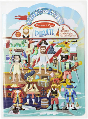 Melissa & Doug  Puffy Sticker Play Set - Pirate 9102